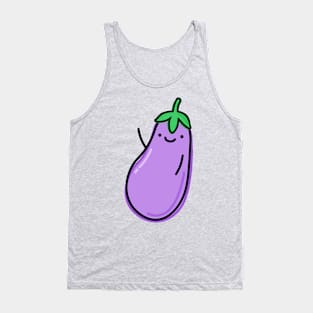 Cute Eggplant Tank Top